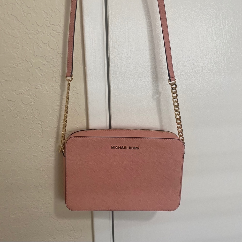 Michael Kors Jet Set Leather Crossbody